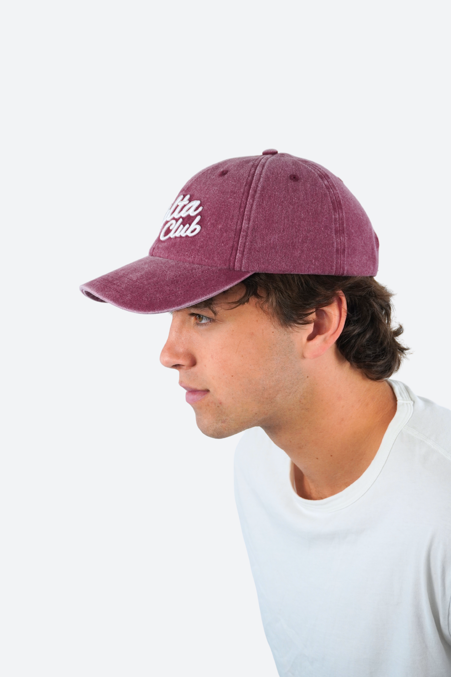 Vintage Burgundy Cap