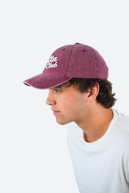 Vintage Burgundy Cap